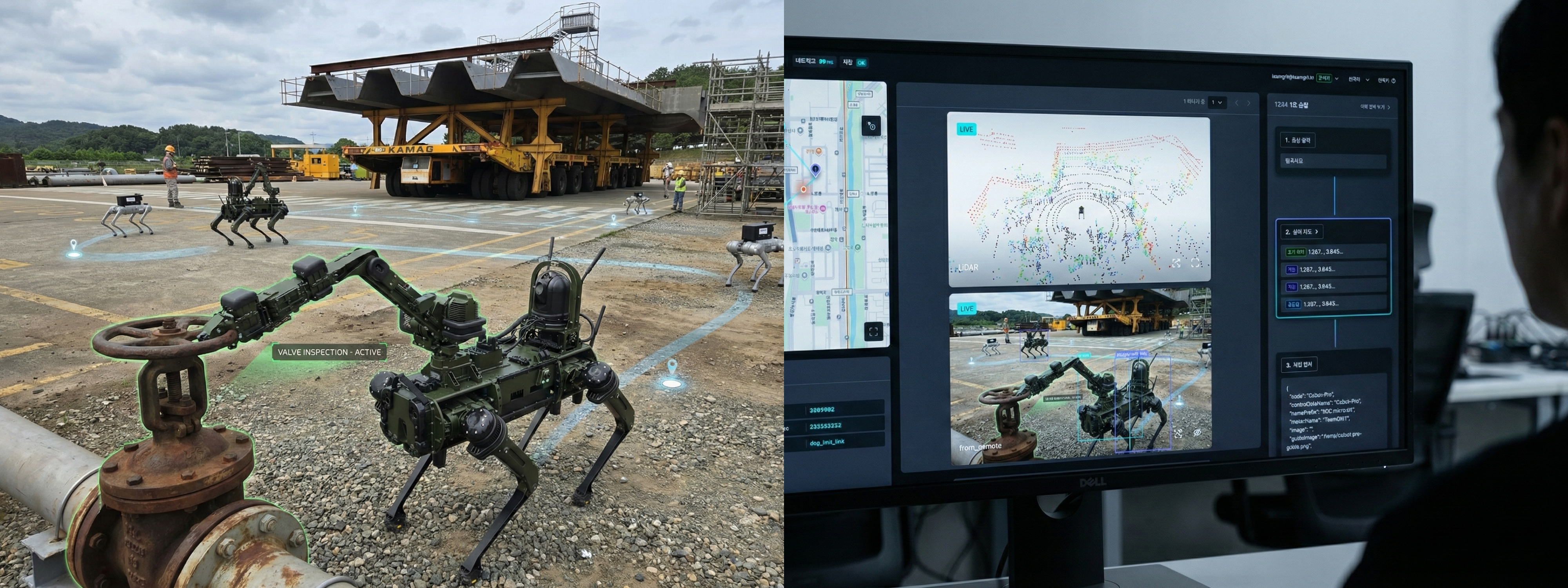 밖에 나가면 버벅대는 로봇...0.2초 초저지연 통신기술로 해결